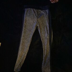 Black and grey Exercise leggings